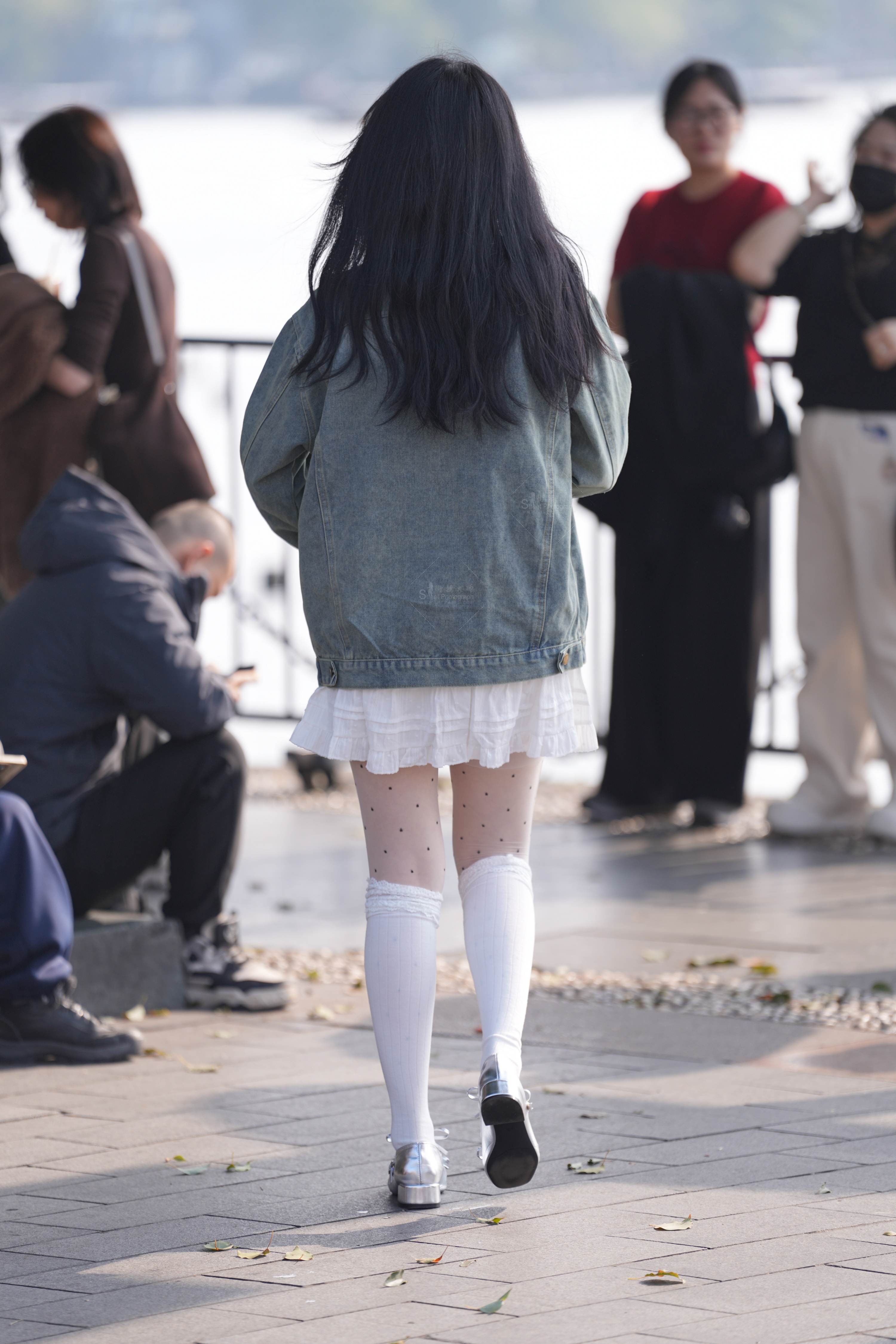 高清实拍：女孩肉丝，绝绝子画面真实