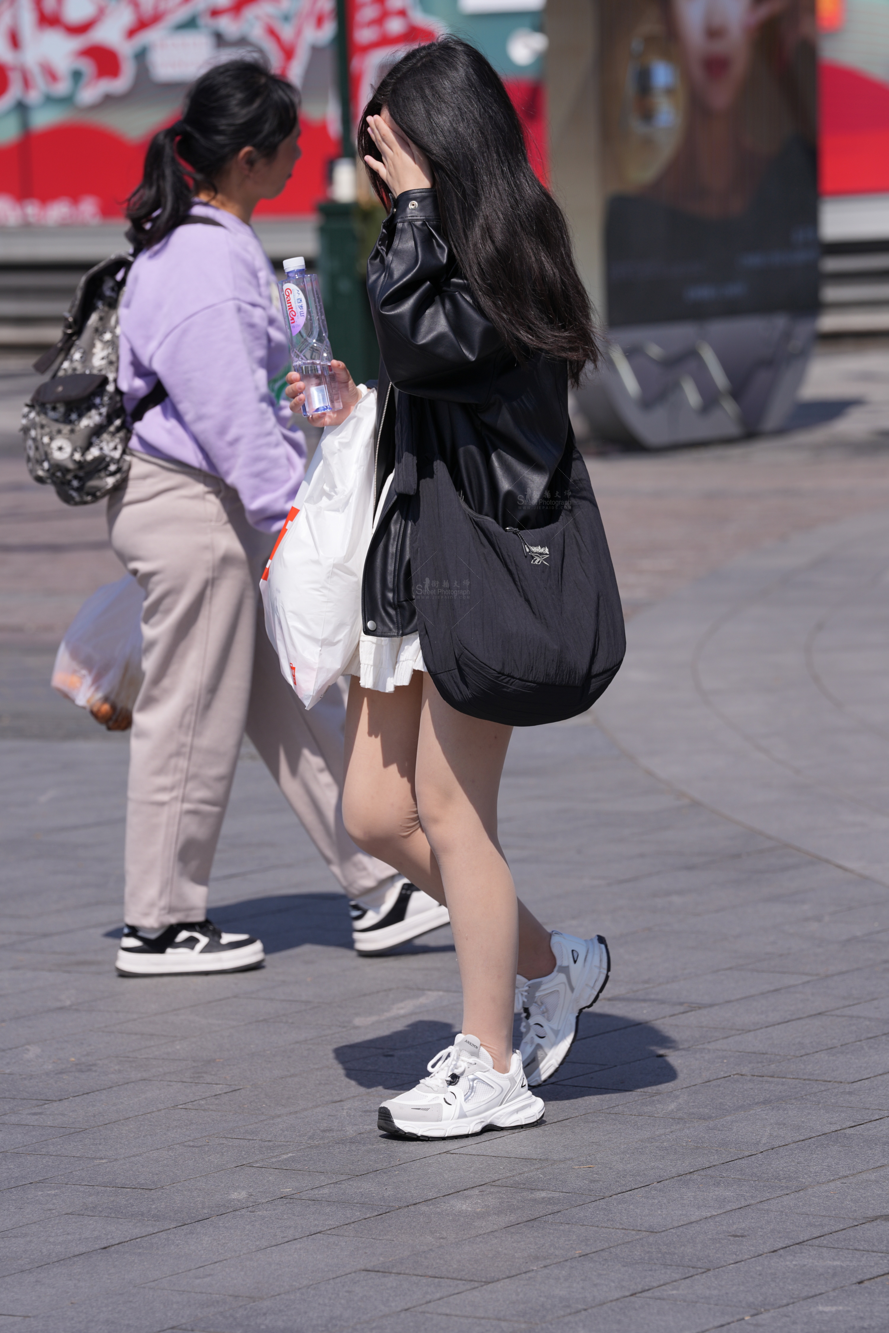 户外女生，肉丝