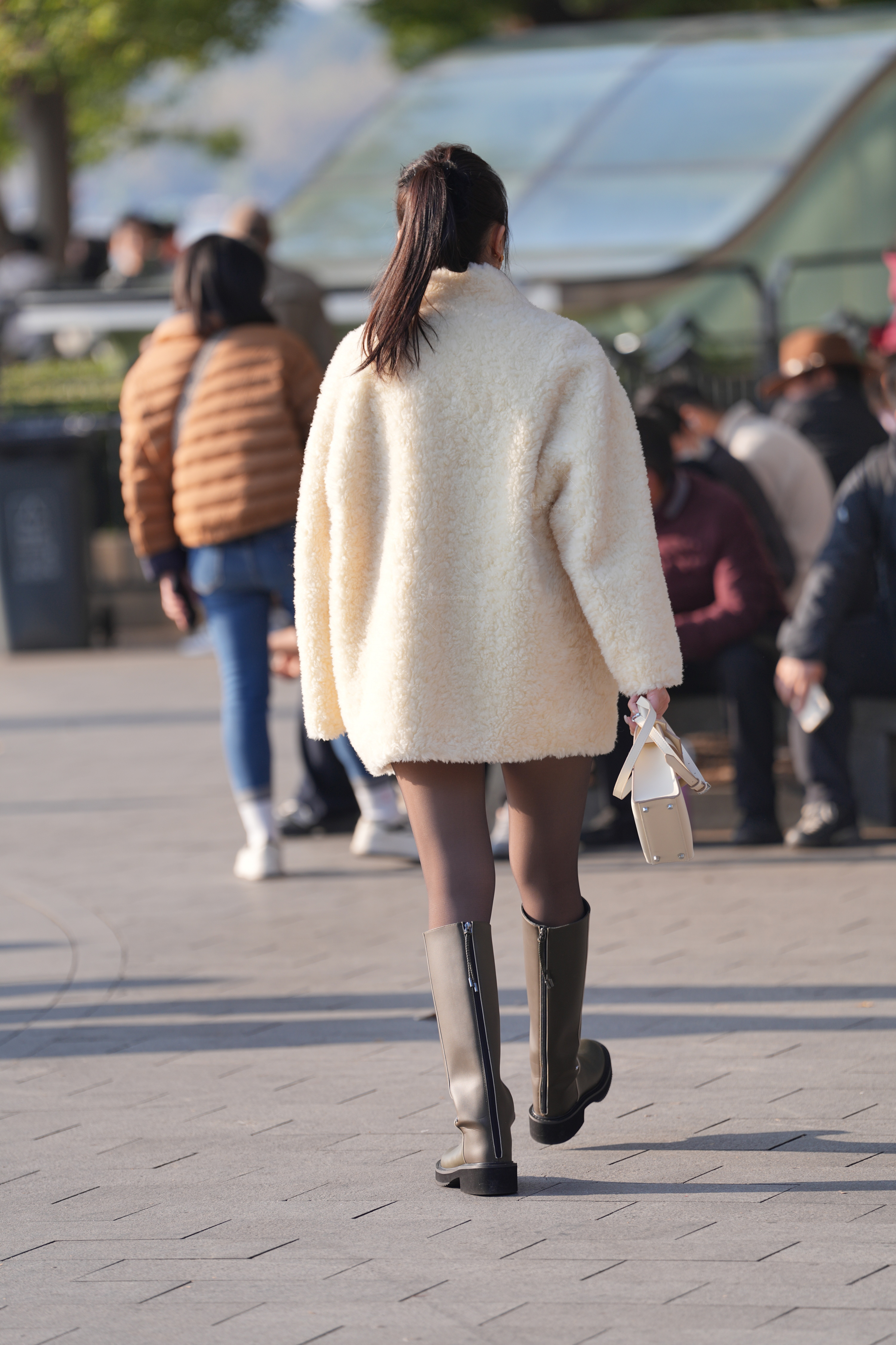 高清实拍｜女生，黑丝，近距离拍高清实拍